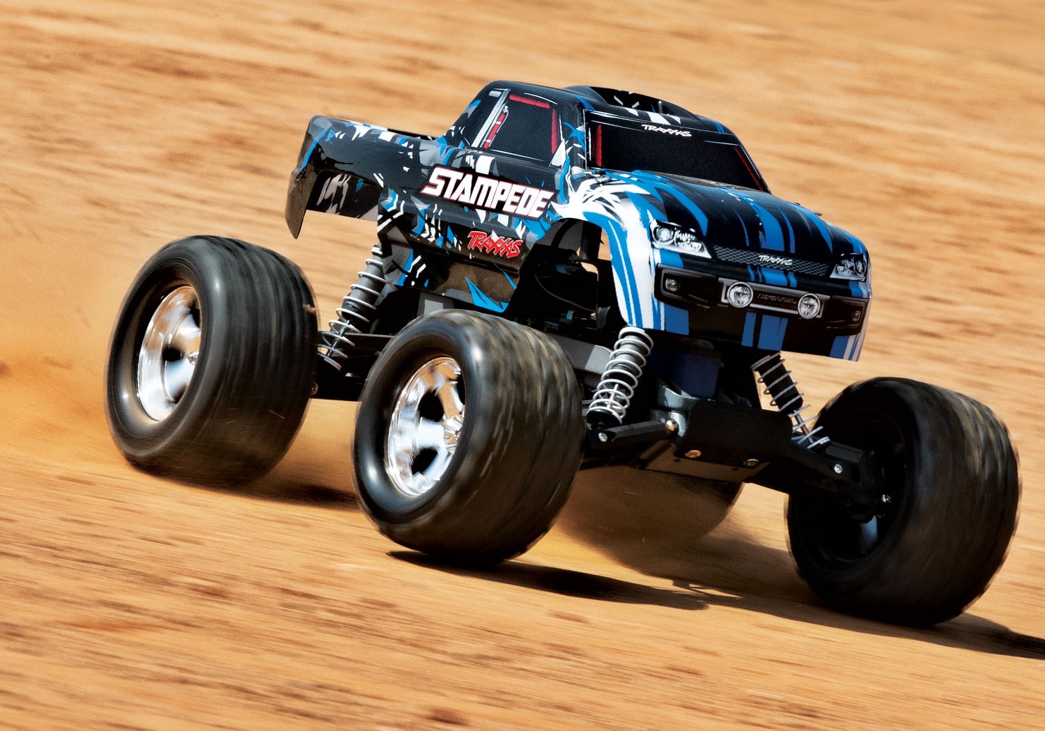 Traxxas Stampede 2wd Bleu PasseTemps 3000