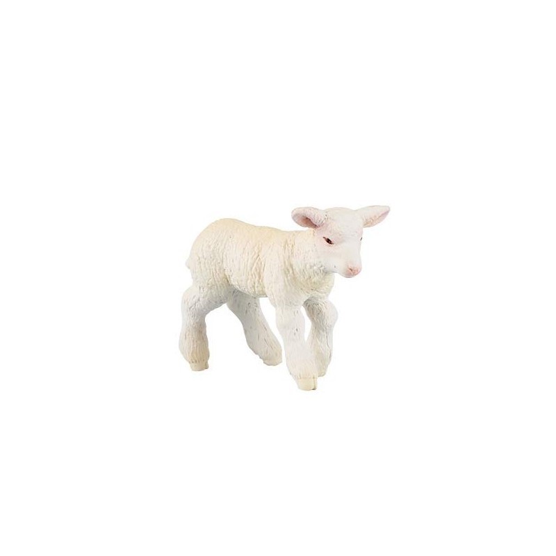 Figurine Agneau Mérinos PAPO - Collection Farmyard Friends, Jouet Animalier éducatif Pour Enfants