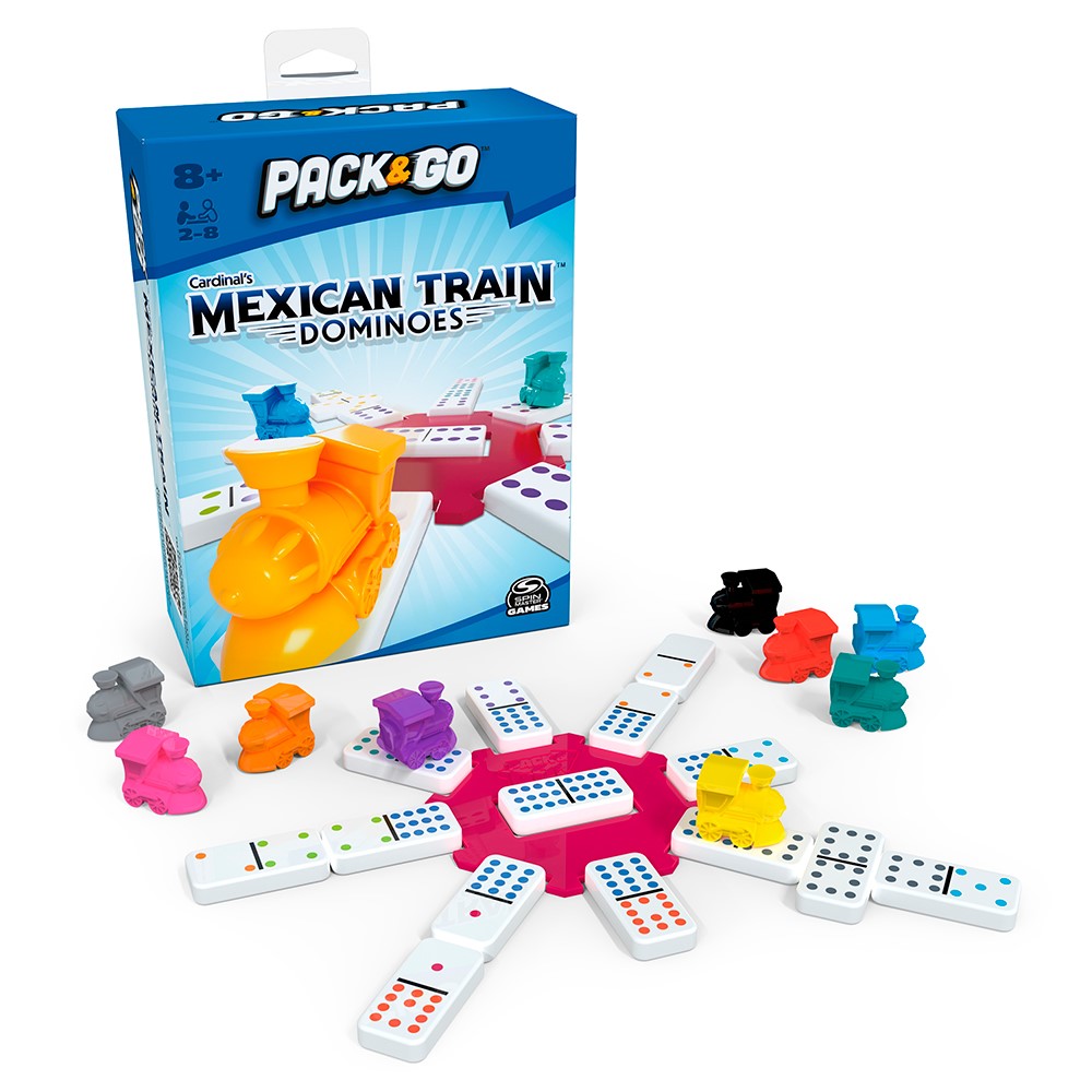 JEU DOMINOS TRAIN MEXICAIN DOUBLE 12 VOYAGE PasseTemps 3000