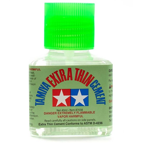 COLLE TAMIYA LIQUIDE EXTRA-THIN 40 mL