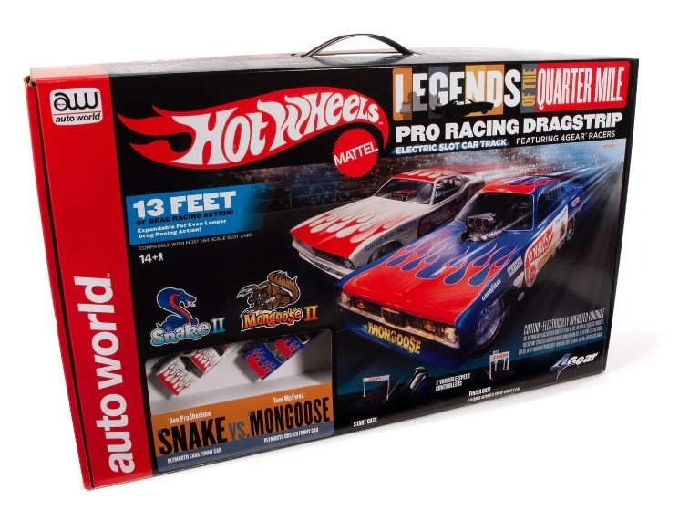 AUTOWORLD 'LEGENDS OF THE QUARTER MILE PRO RACING PasseTemps 3000